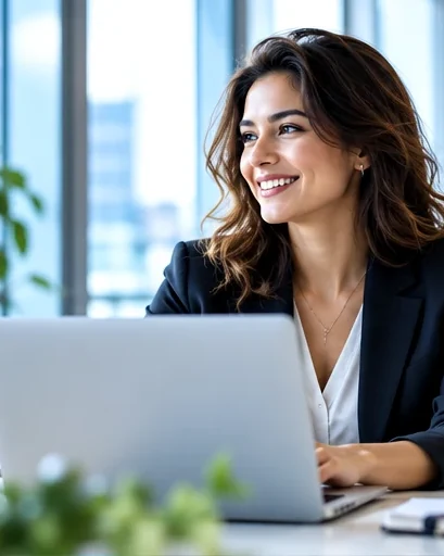 Business owner using a cloud-connected customer platform